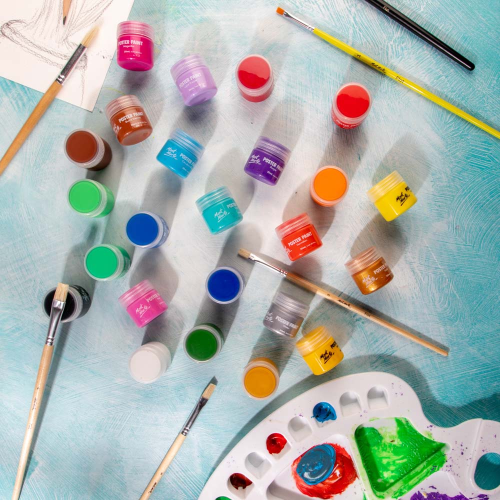 Poster Paints 24pc x 20ml (0.68 US fl.oz)